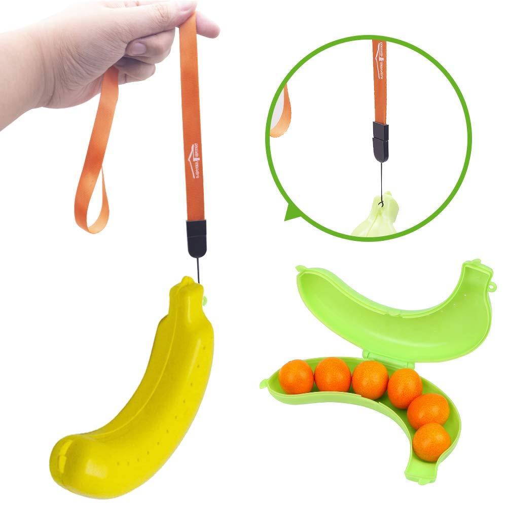 0123 Banana Case Lunch Box Yellow - SkyShopy 0123 Banana Case Lunch Box Yellow - SkyShopy